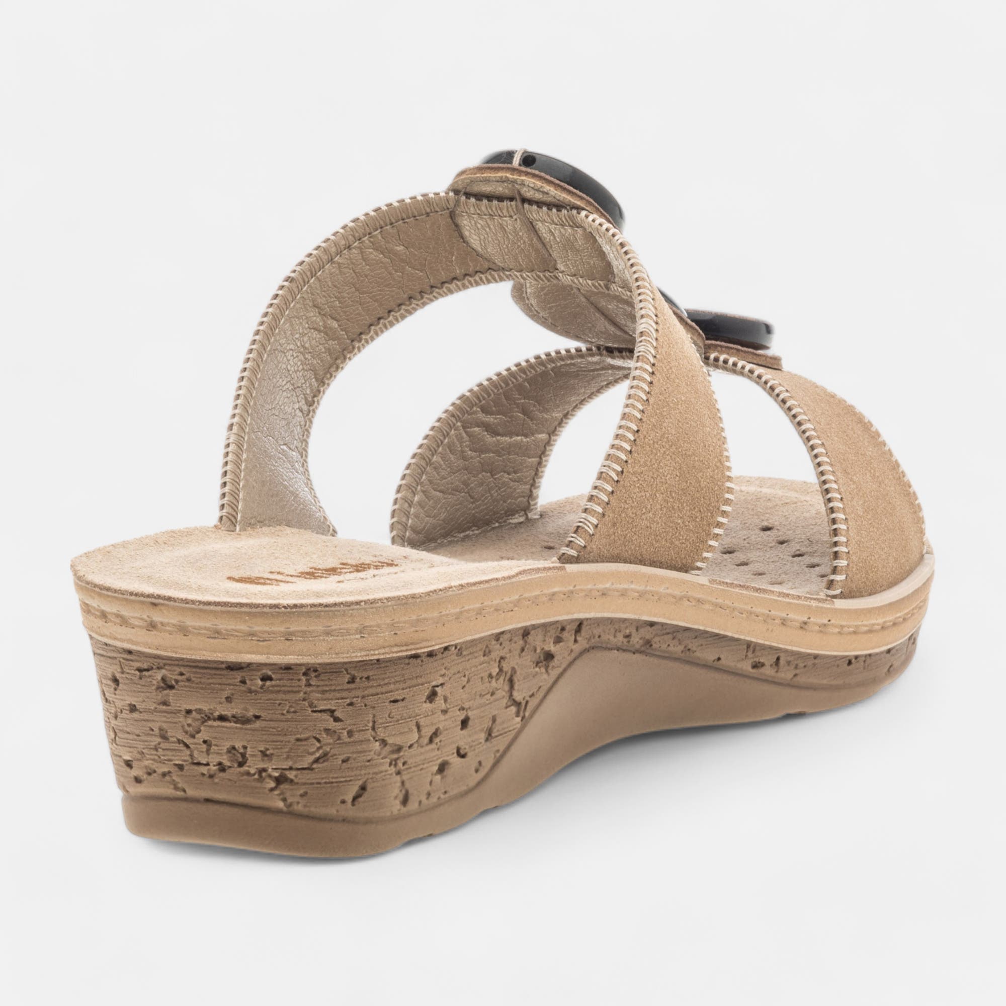 Mules Femme beige