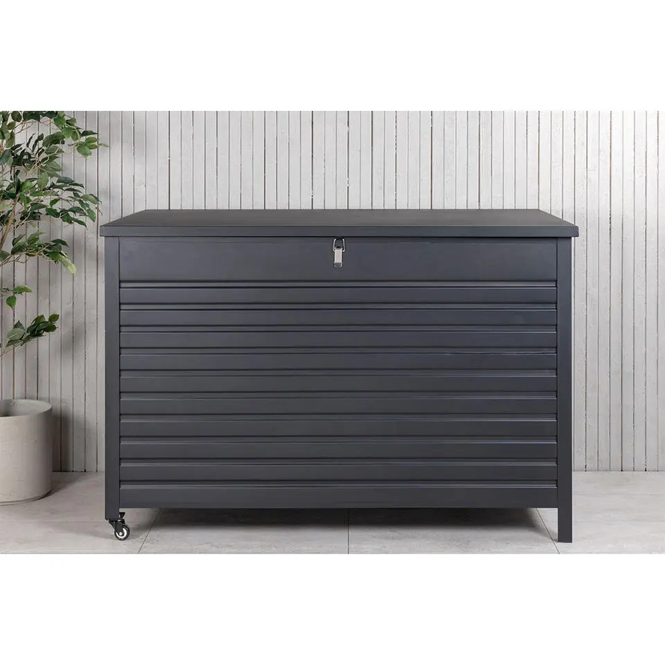 Hioshop Tiana opbergbox zwart
