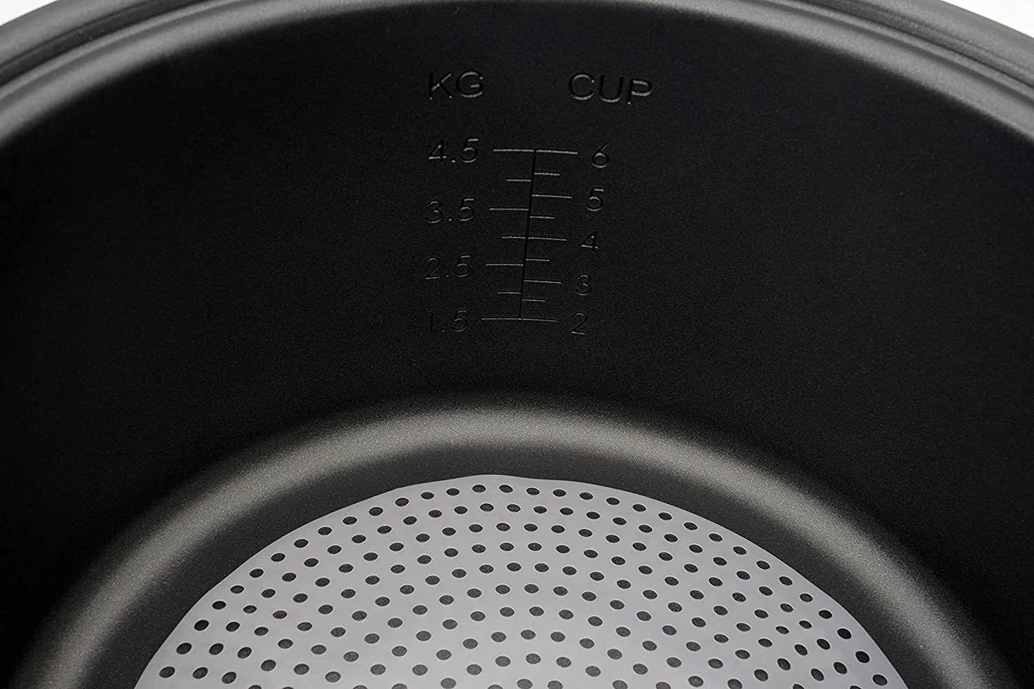 REISHUNGER Gastronomie Reiskocher - für bis zu 32 Portionen - 5,8 L - Edelstahlgehäuse mit doppelter Antihaftbeschichtung - Warmhaltefunktion & Timer - 3 Programme, Einfache Bedienung
