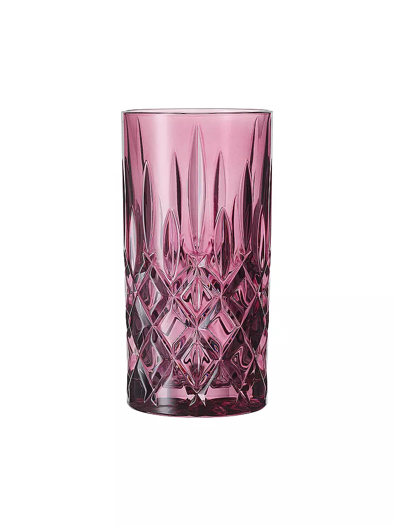NACHTMANN Longdrink Glas 2-er Set 395ml VINTAGE COLOUR NOBLESSE Berry beere