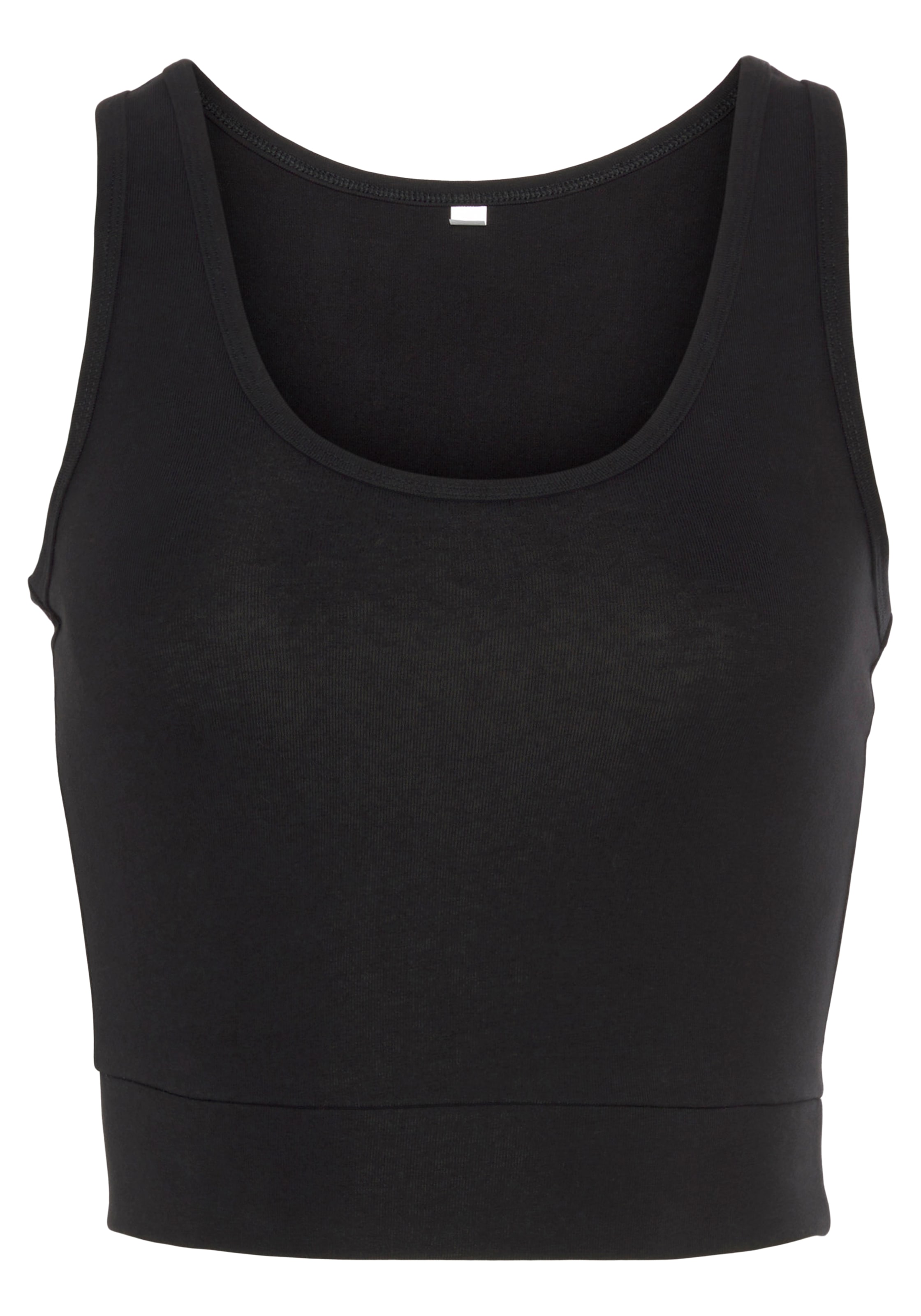 LASCANA ACTIVE Sporttop , Crop-Top mit breiten Trägern