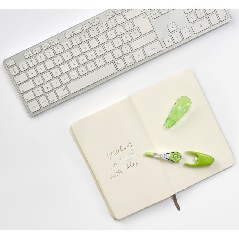 Correcteur à sec rétractable Pilot Begreen largeur 4 mm - Longueur 6 m