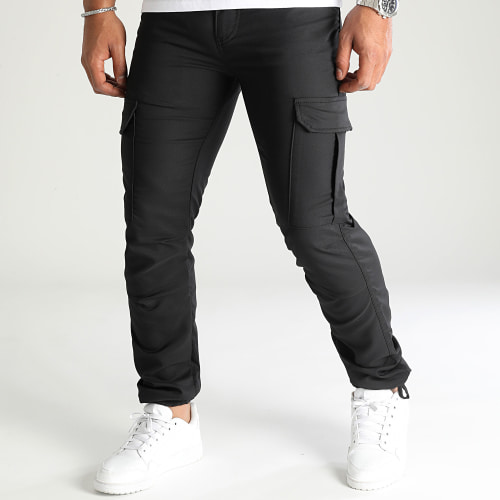 Lot De 2 Pantalons Cargo 2968 2952 Noir Beige