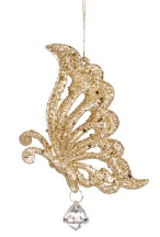 Beau Deco Butterfly With Crystal