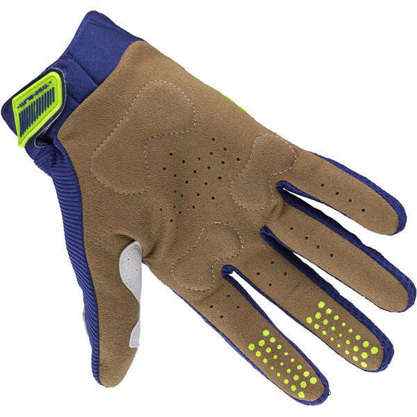 Kenny - Gants Titanium Navy / Jaune fluo