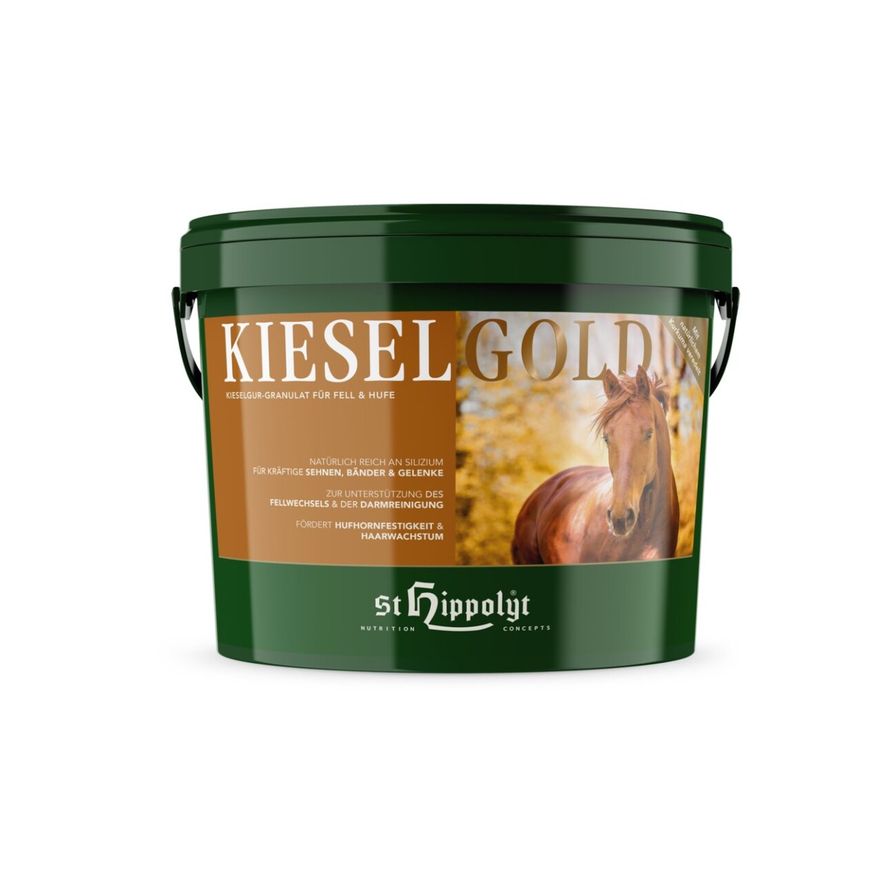 St. Hippolyt Ergänzungsfutter Kieselgold 10 kg
