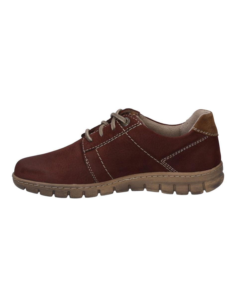 Halbschuh Steffi 59, bordo-kombi