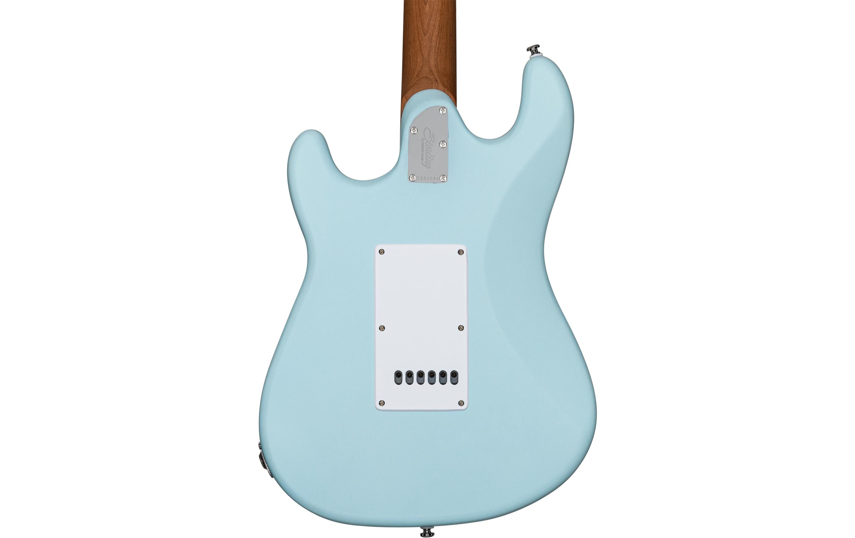 E-Gitarre Cutlass CT50 HSS Daphne Blue Satin<br>Vintage-Look mit modernen Verzierungen