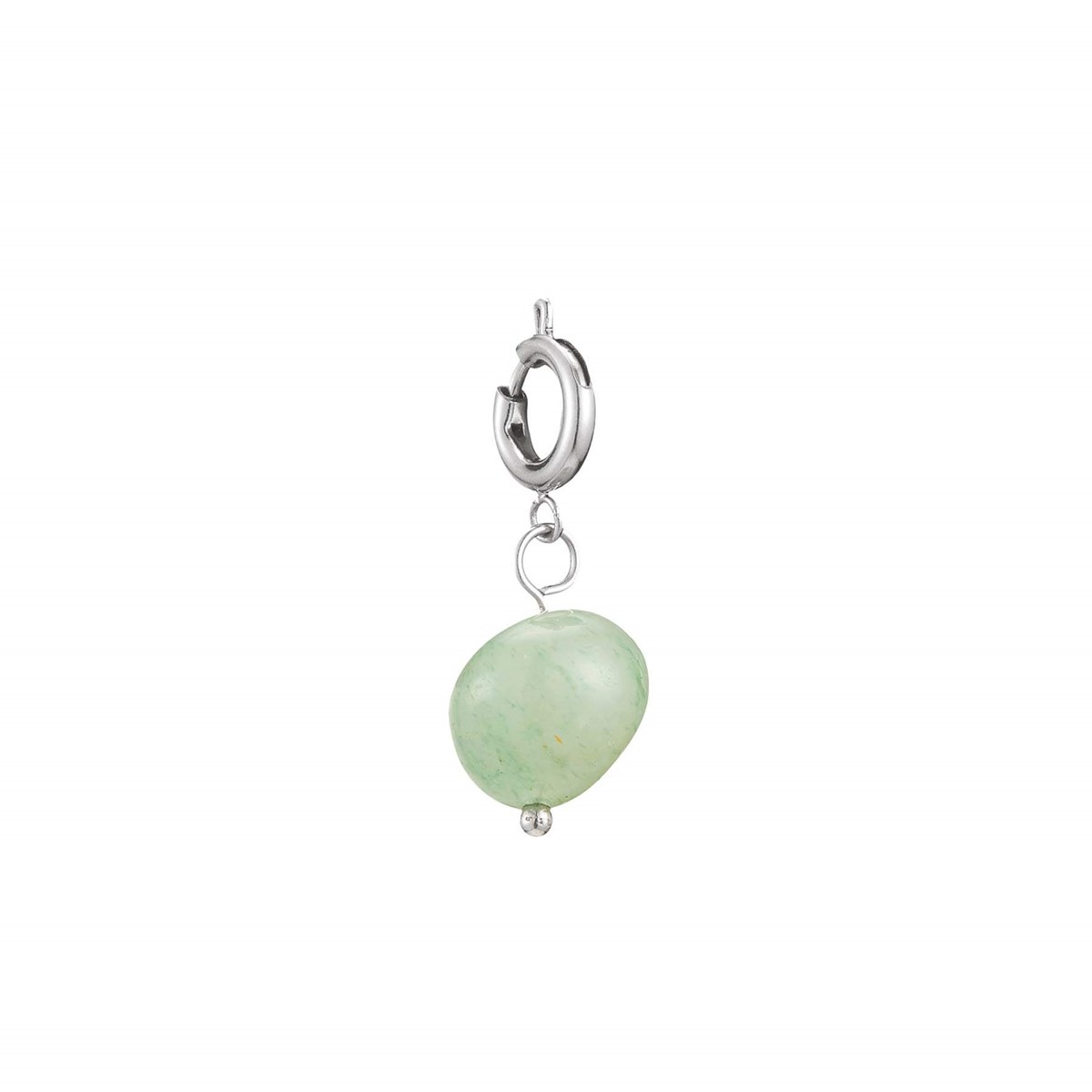 Charm acier Aventurine