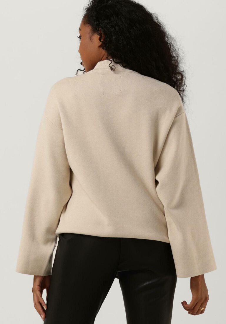 ANOTHER LABEL witte another label trui luktar knitted pull l/s