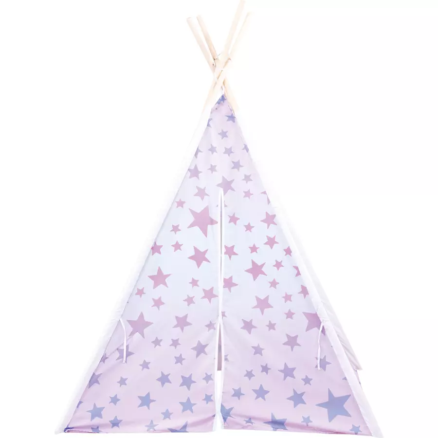 John® Tipi aus Holz Stars, in Tragetasche