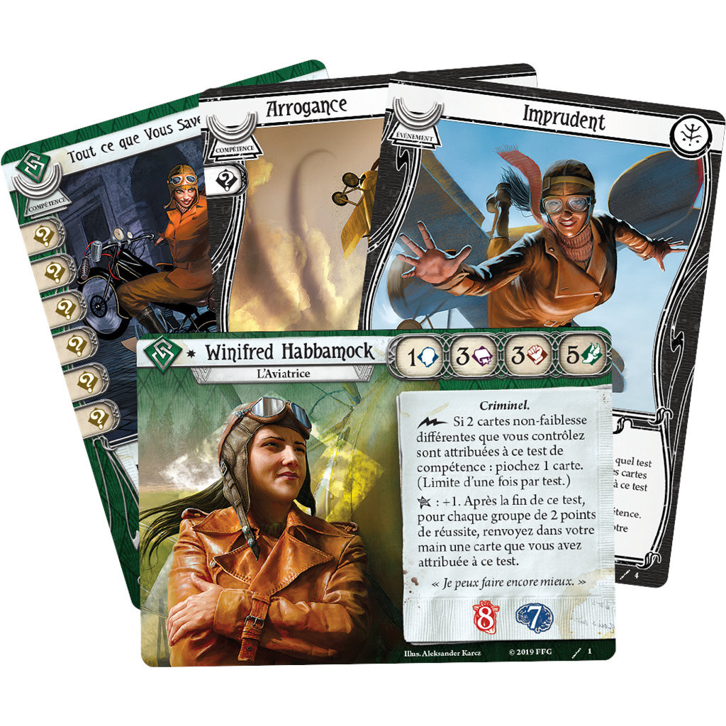 Horreur à Arkham JCE - Deck Investigateur - Winifred Habbamock