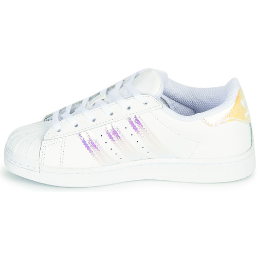 adidas Originals - SUPERSTAR C - Blanc / Iridescent