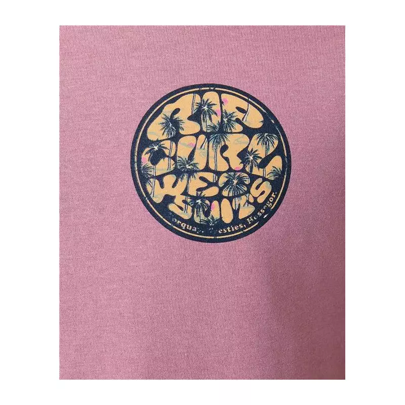 Teeshirt RIPCURL Passage S/S Tee Mauve