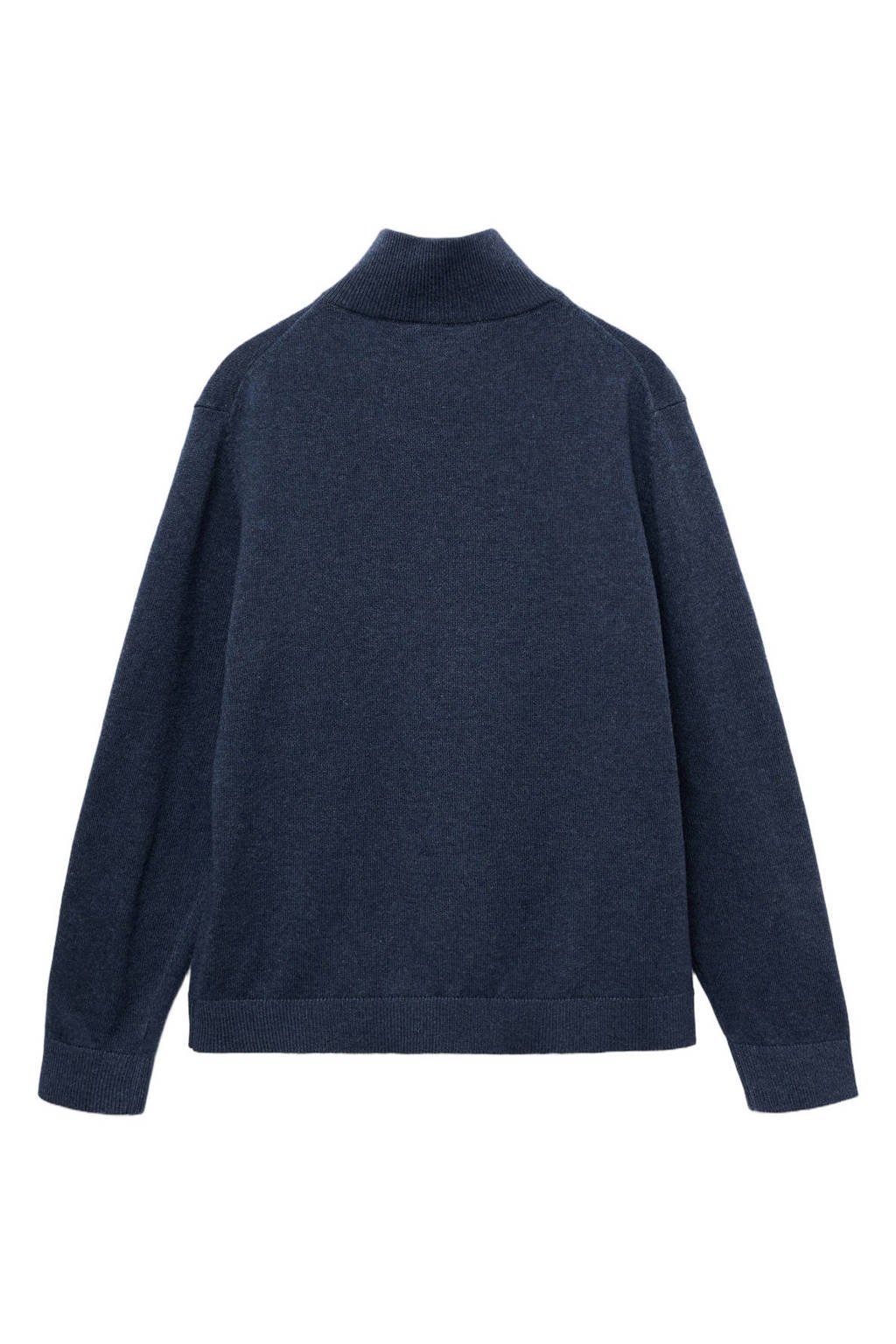 Mango Kids cardigan marine gebreid