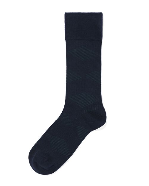 chaussettes hommes 1 paire rayures graphiques vert foncé