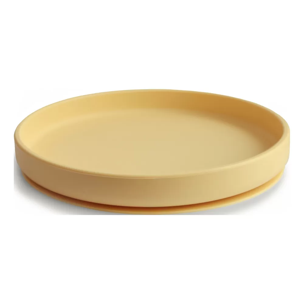 Mushie Silikone Tallerken Daffodil - 1 stk.