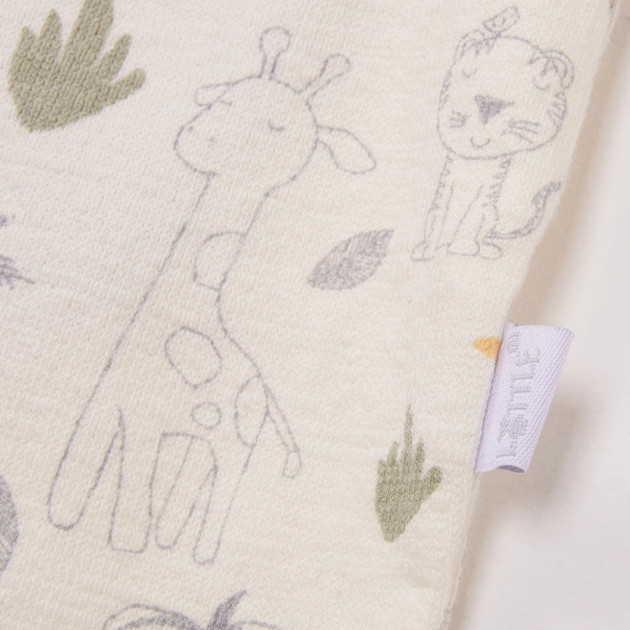 LITTLE Stramplerset Savannah Animals olive grün