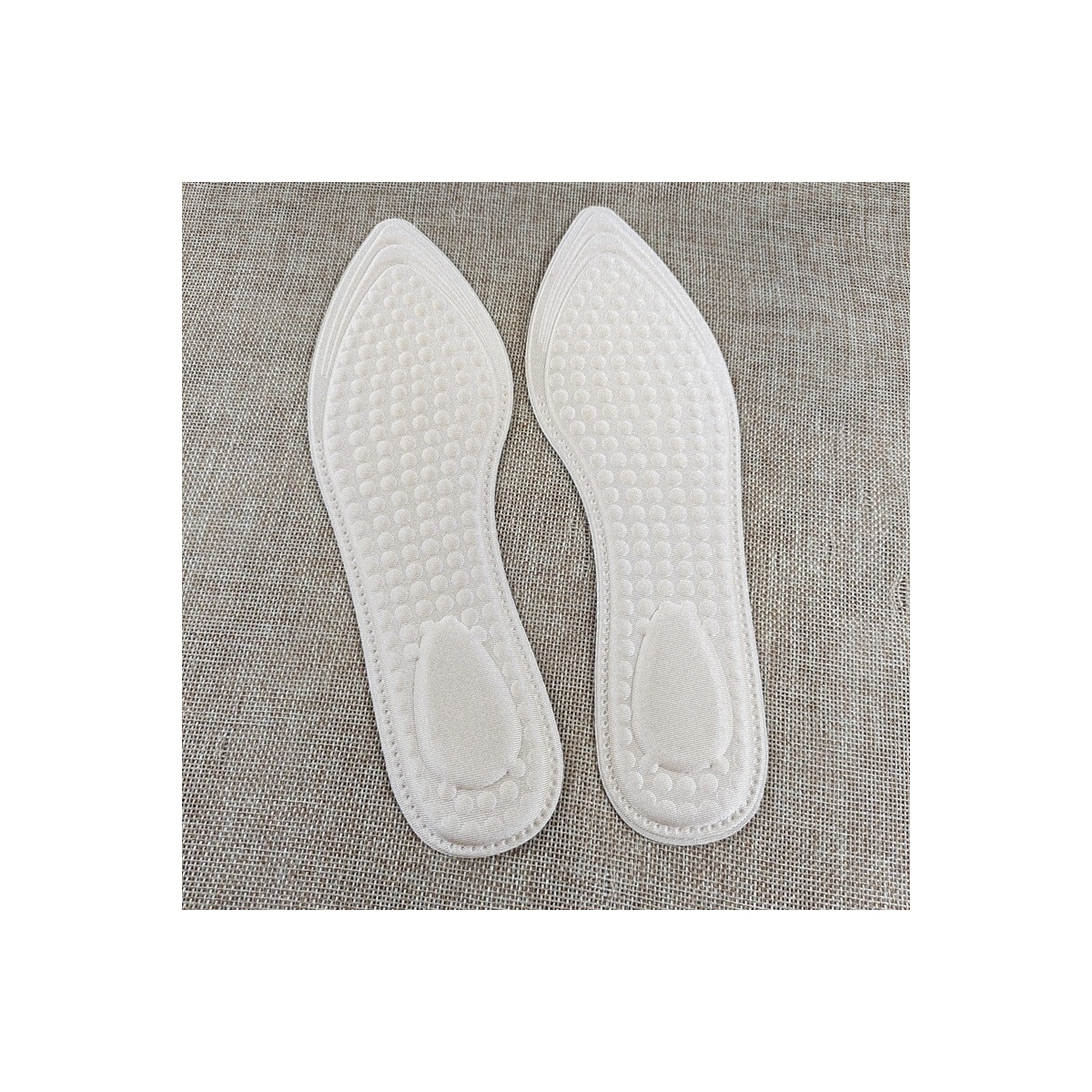 Svetteabsorberende skoinnlegg 1 par Beige