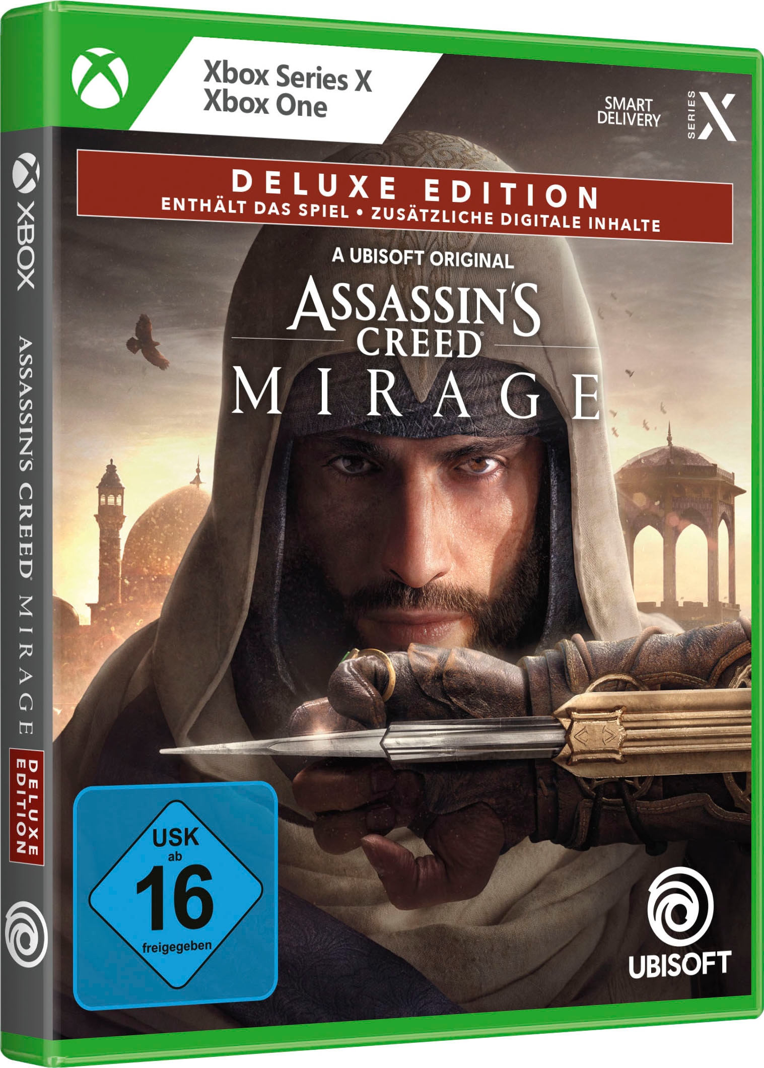 UBISOFT Spielesoftware »Assassin's Creed Mirage Deluxe Edition –« Xbox One