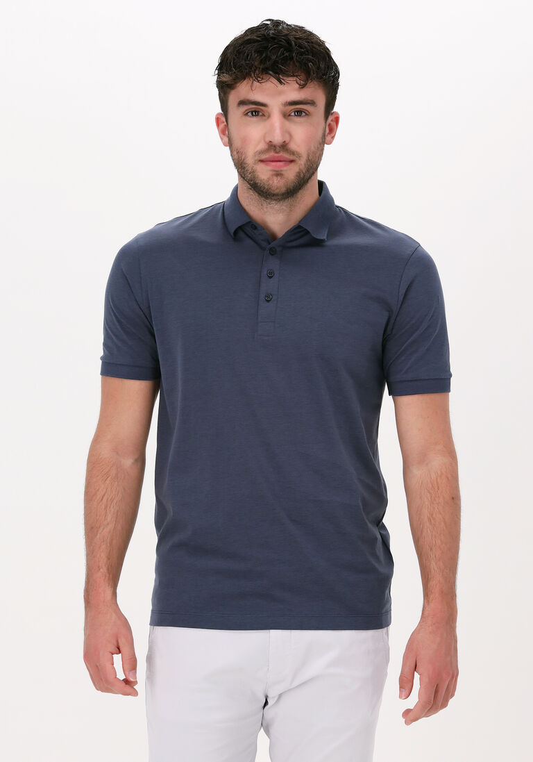 DRYKORN donkerblauwe drykorn polo garry 520109