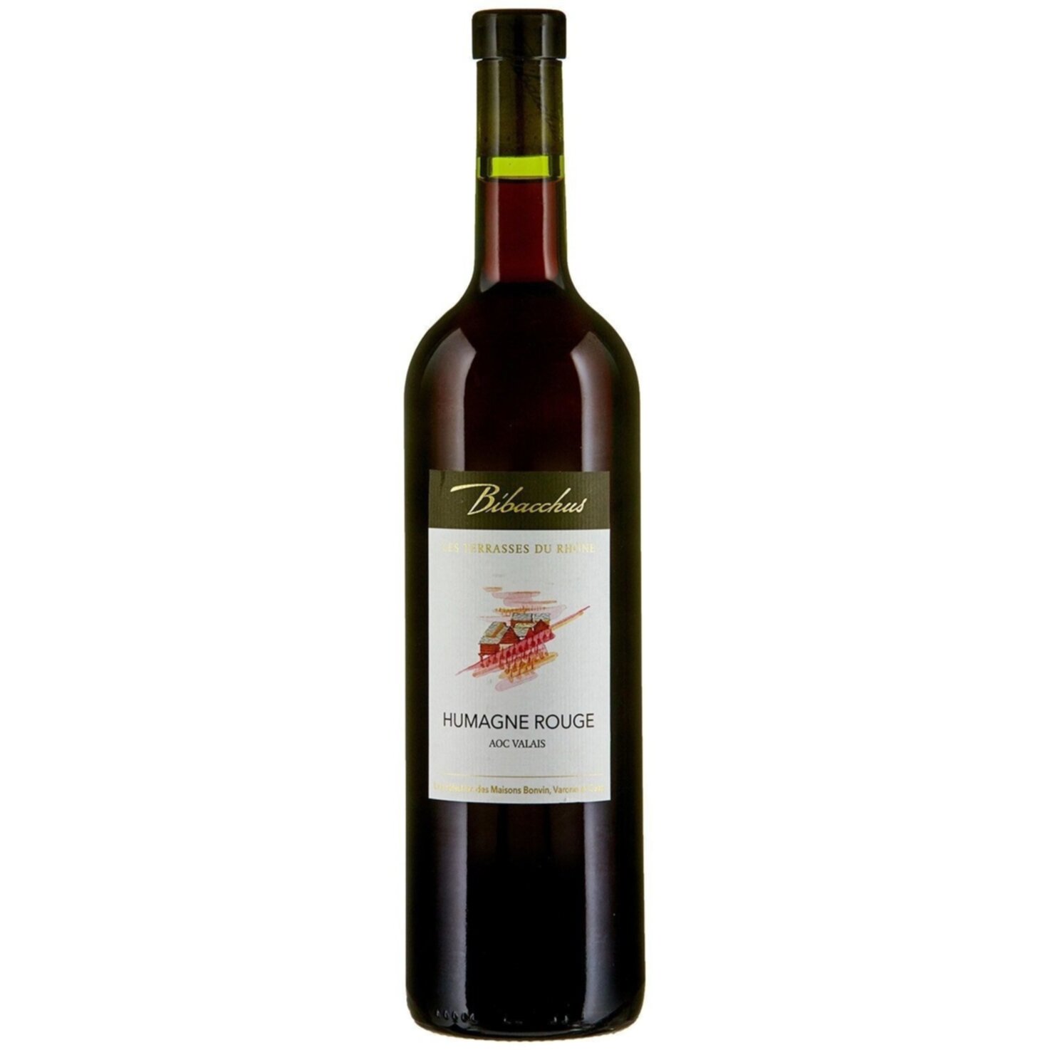 Valais AOC Humagne Rouge Terrasses du Rhône Bibacchus -75cl