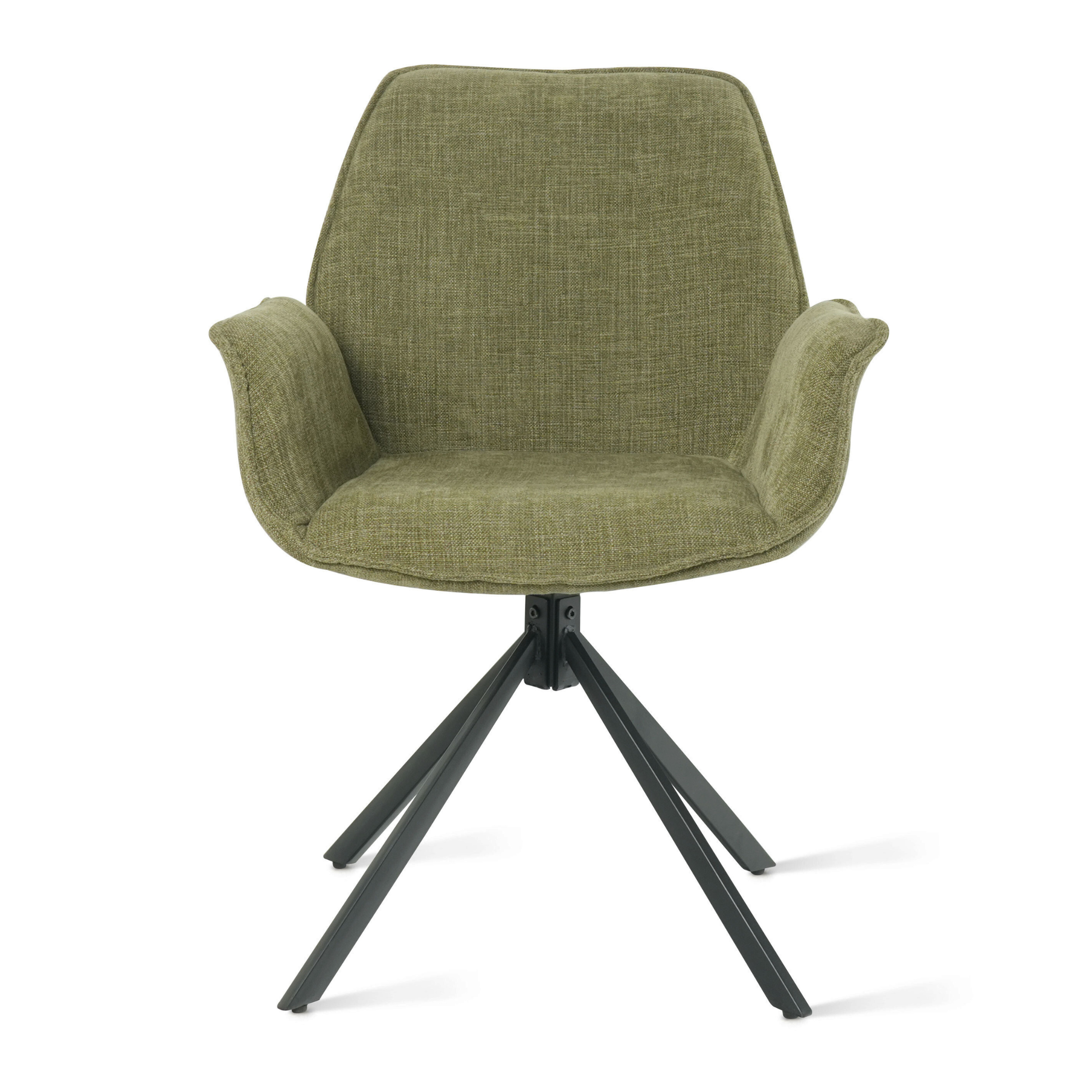 by fonQ Riven Eetkamerstoel - Groen