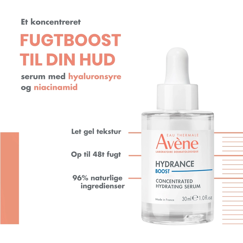 Avène Hydrance Boost Concentrated Hydrating Serum 30 ml