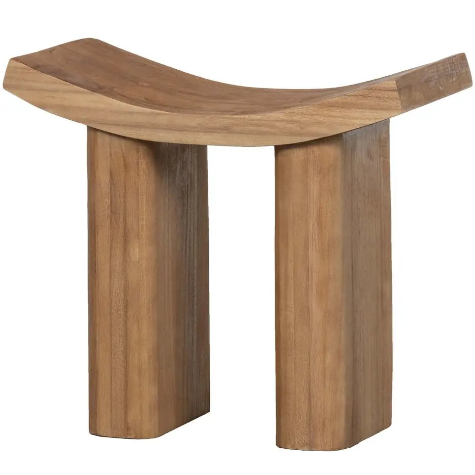 WOOOD Japan Krukje - Hout - Naturel - 45x50x25