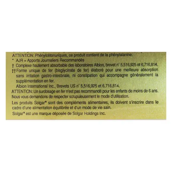 Solgar Prenatal Nutrients 60 comprimés