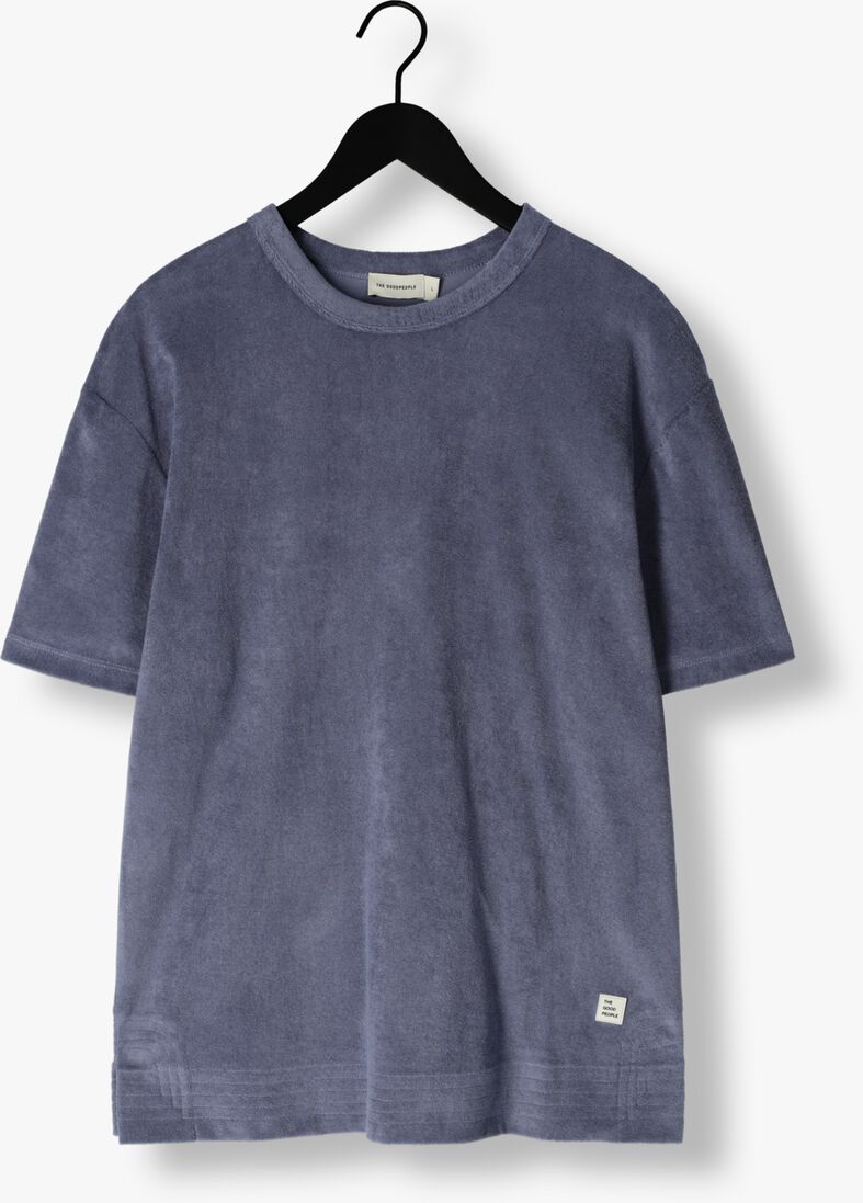 donkerblauwe the goodpeople t-shirt towel