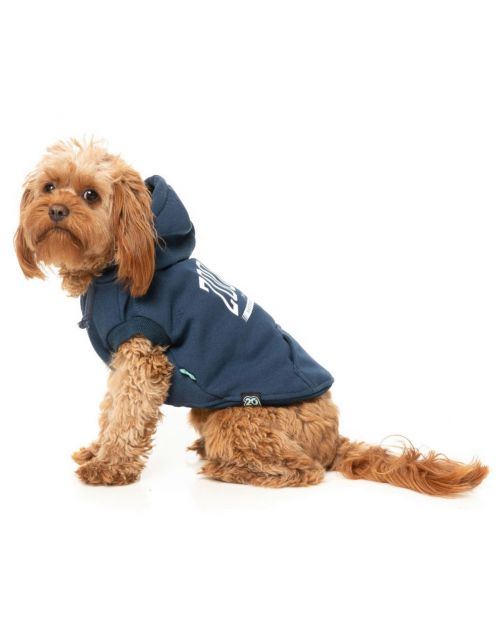 Fuzzyard Zoomies Hoodie Navy - Hondenkleding