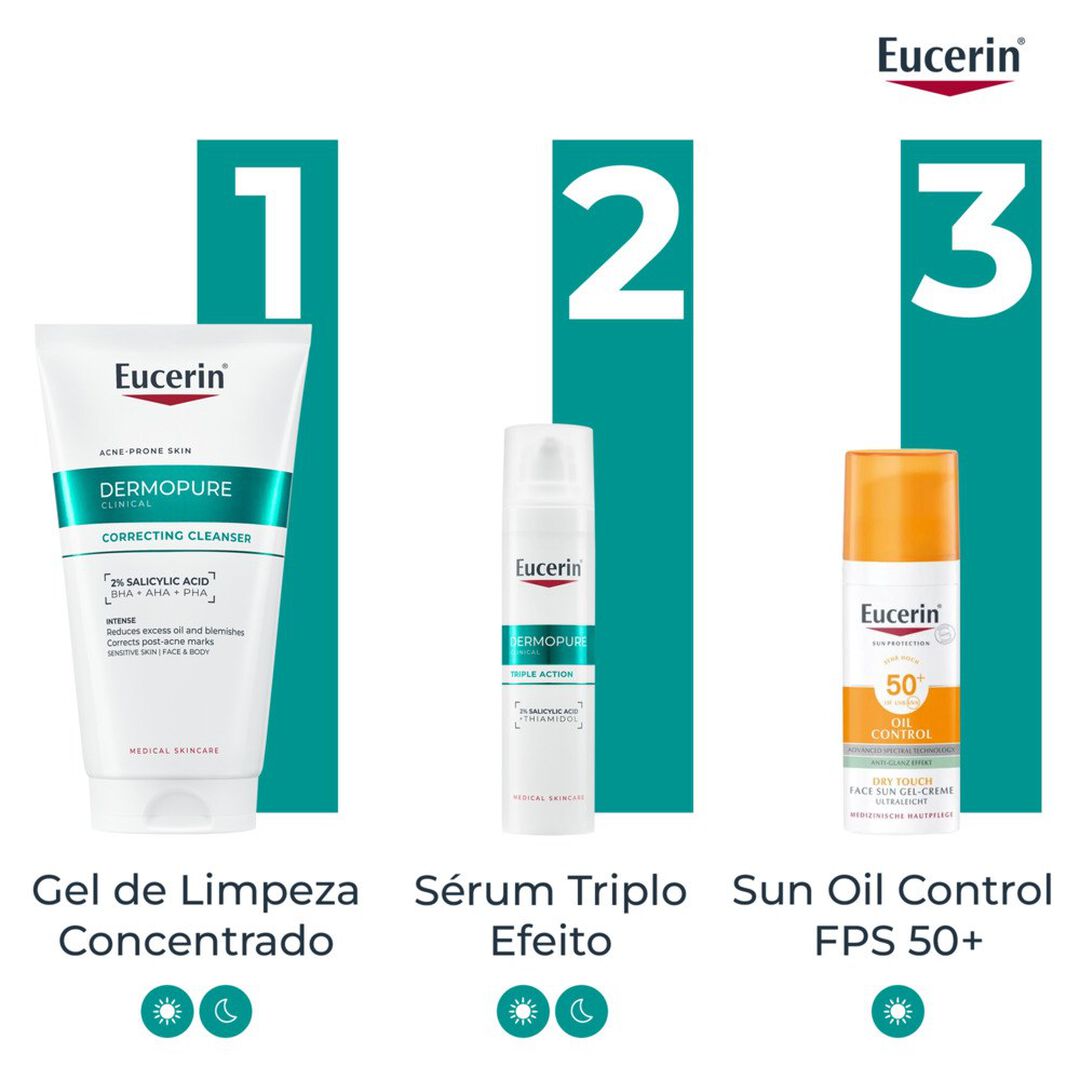 EUCERIN  DermoPure Gel de Limpeza Concentrado - 150ml