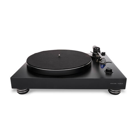 Argon Audio TT-4 MK2 – serieuze hi-fi platenspeler met fraaie afwerking Matzwarte lak