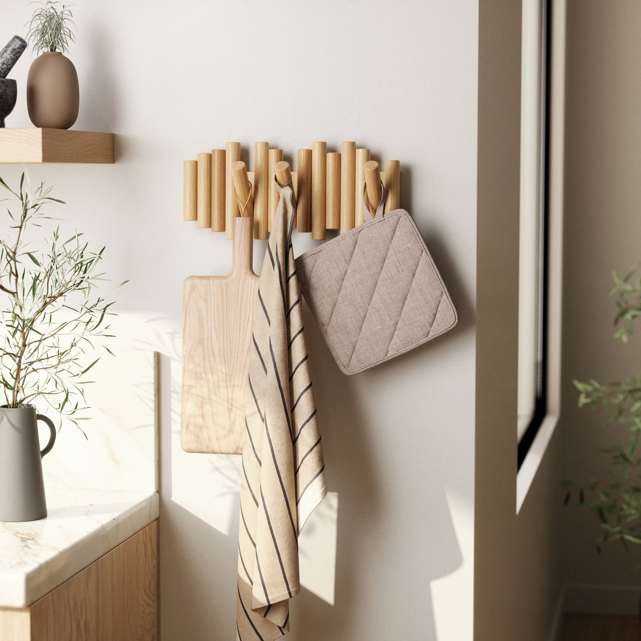 Umbra Wandgarderobe PICKET