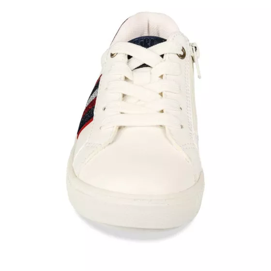 Baskets BLANC LOVELY SKULL