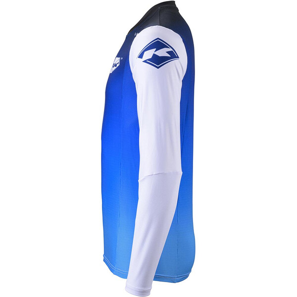 Kenny - Maillot Performance Wave Bleu / Blanc