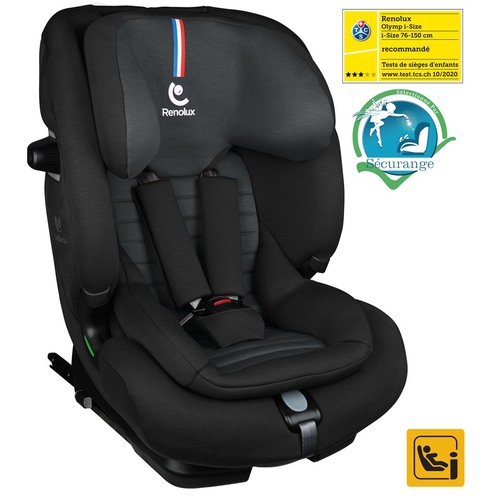 Siège-auto Olymp I-size Gr 1/2/3 Softness Carbon - RENOLUX