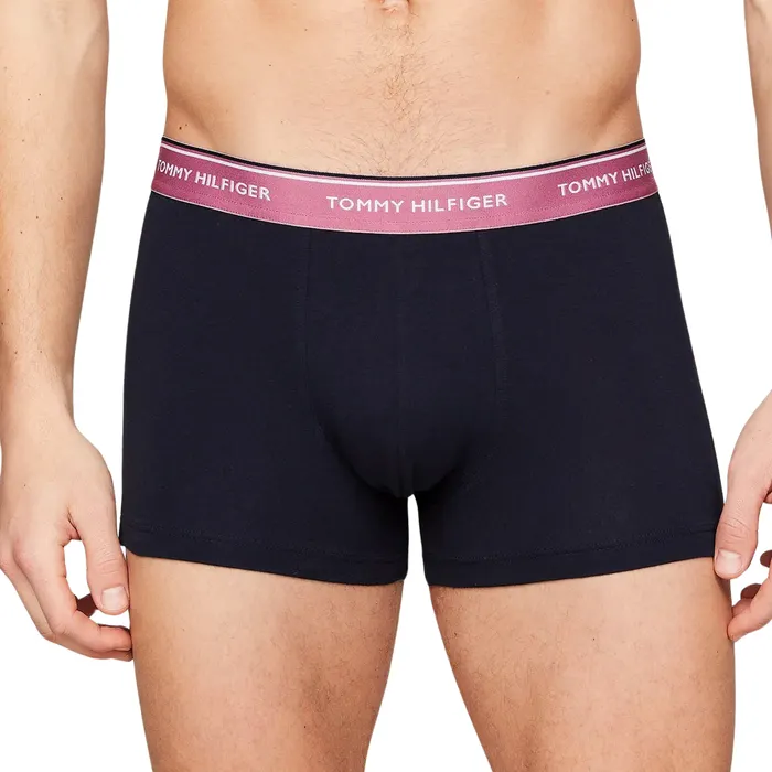 Tommy Hilfiger Premium Essential Logo Waistband Trunk Boxershorts Heren (3-pack)