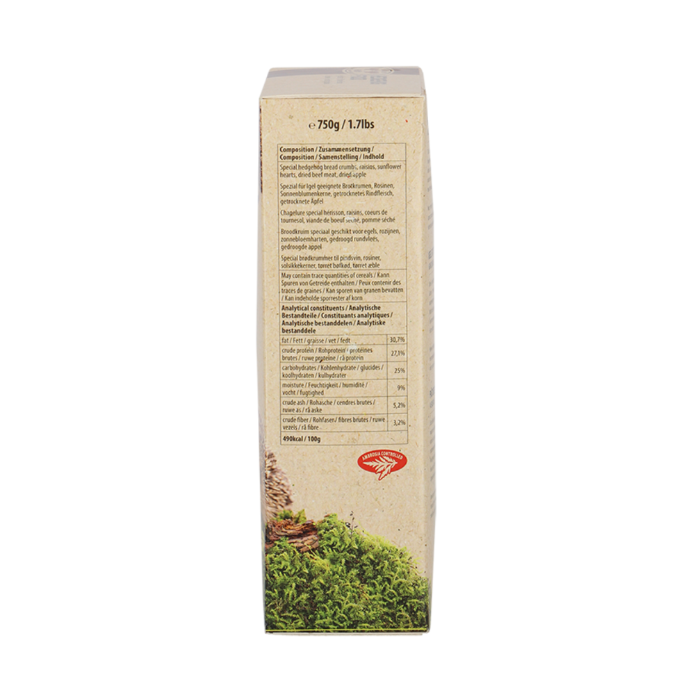 Nourriture pour hérisson 750 g