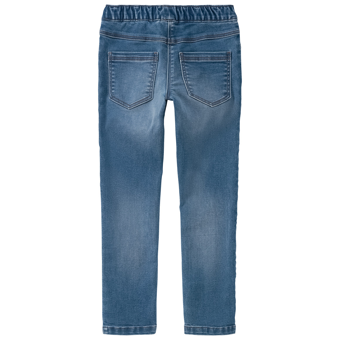 Famy Mädchen Jeggings mit Stretch-Bund hellblau
