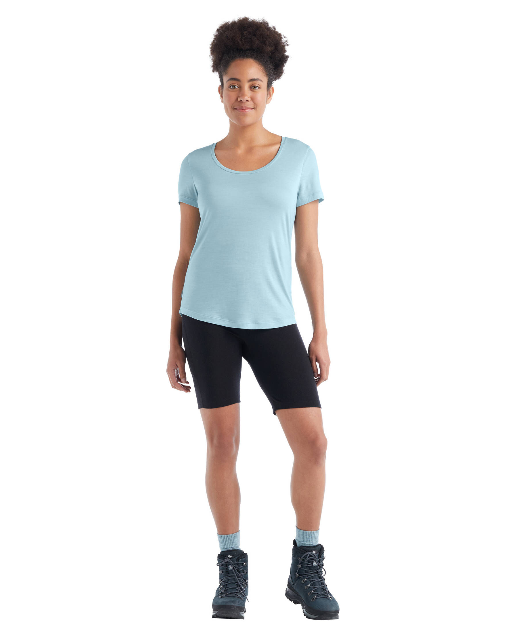 Icebreaker| Damen Funktionsshirt W SPHERE II S/S SCOOP TEE Kurzarm