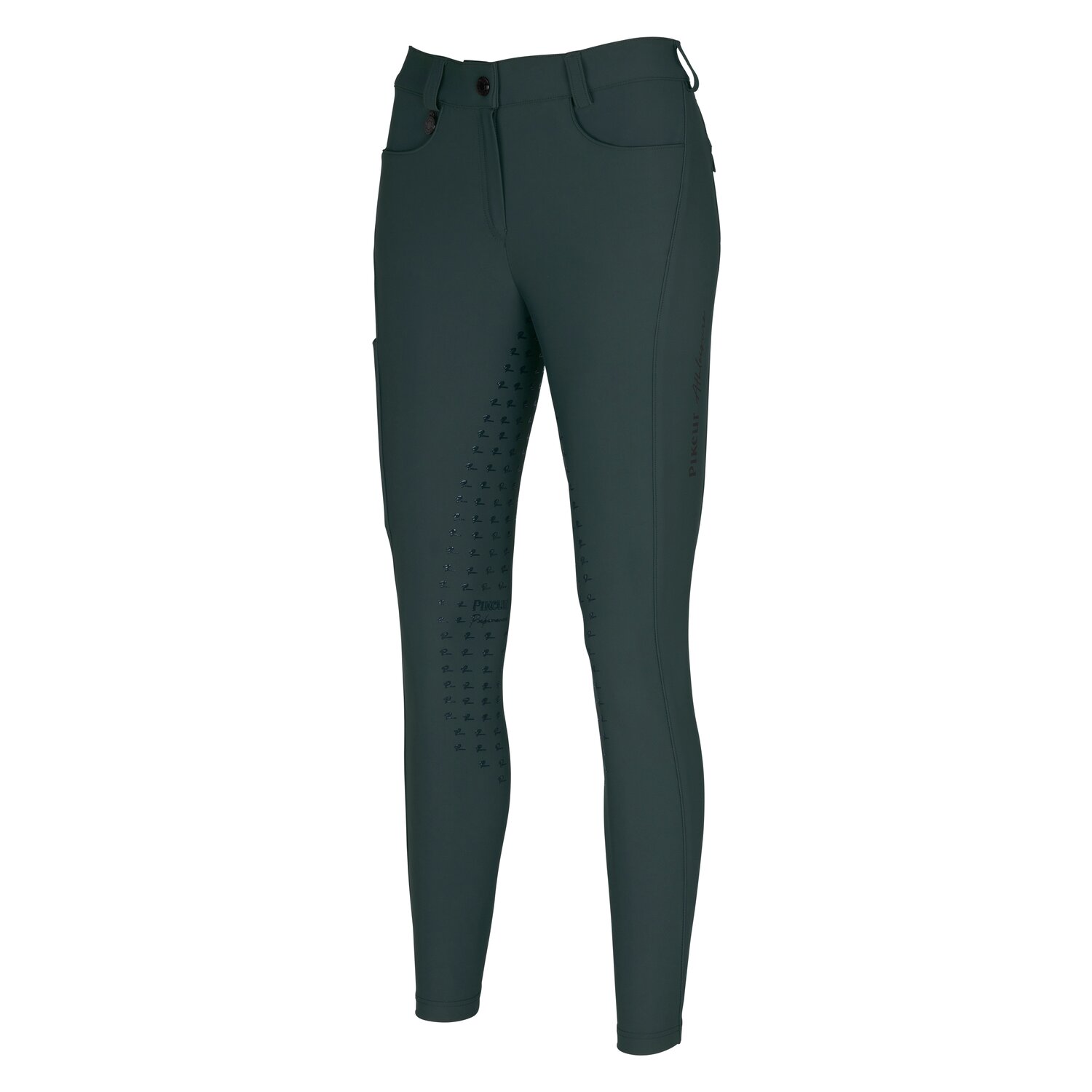 PIKEUR Athleisure Gesäßeinsatz-Reithose Romy - dark green