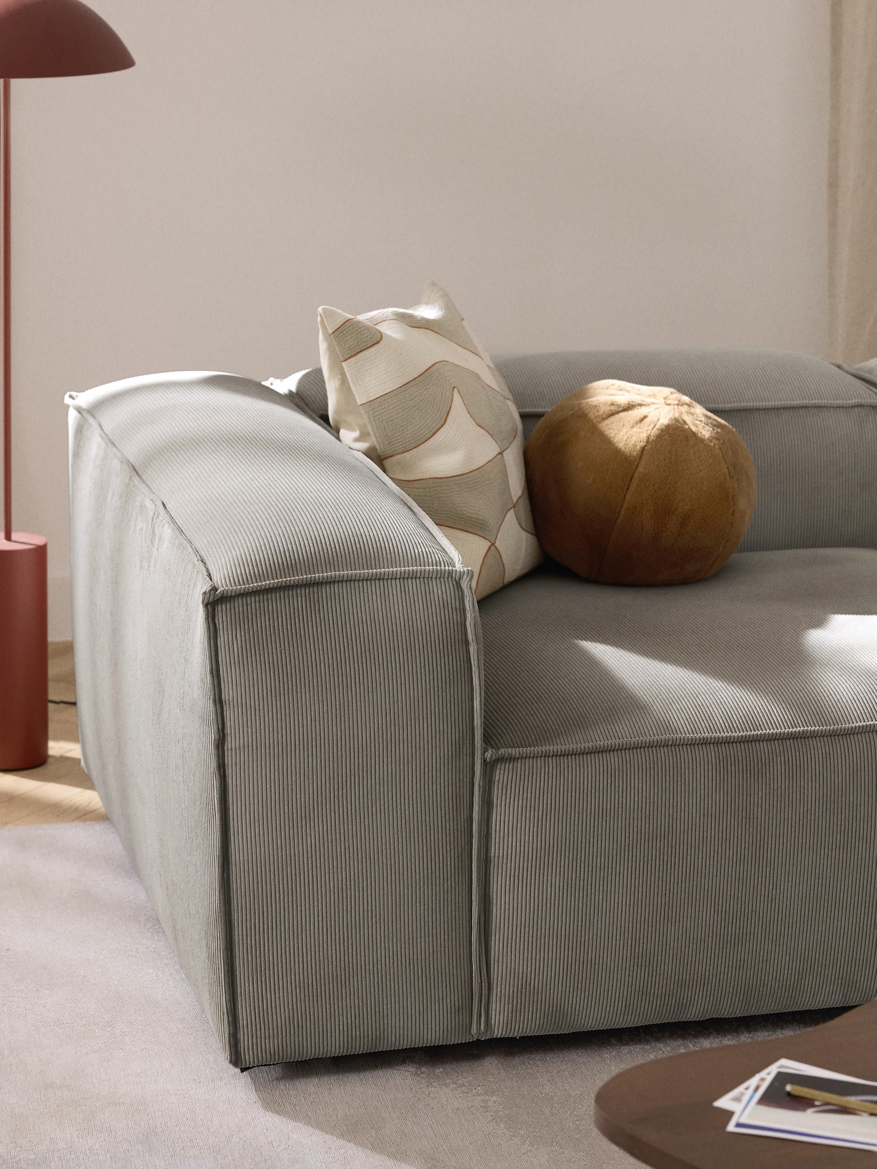 Modulaire chaise longue Lennon van corduroy