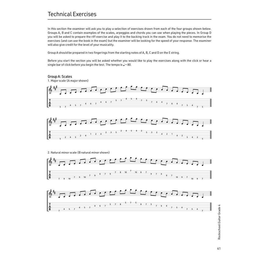 Rock School Limited Guitar Grade 4 (2024) gitaarboek