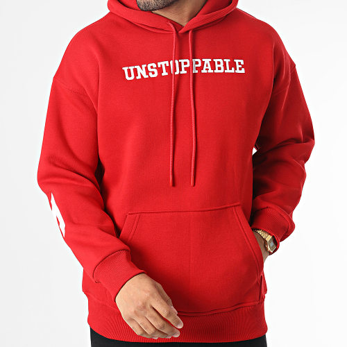 Sweat Capuche 8017 Rouge