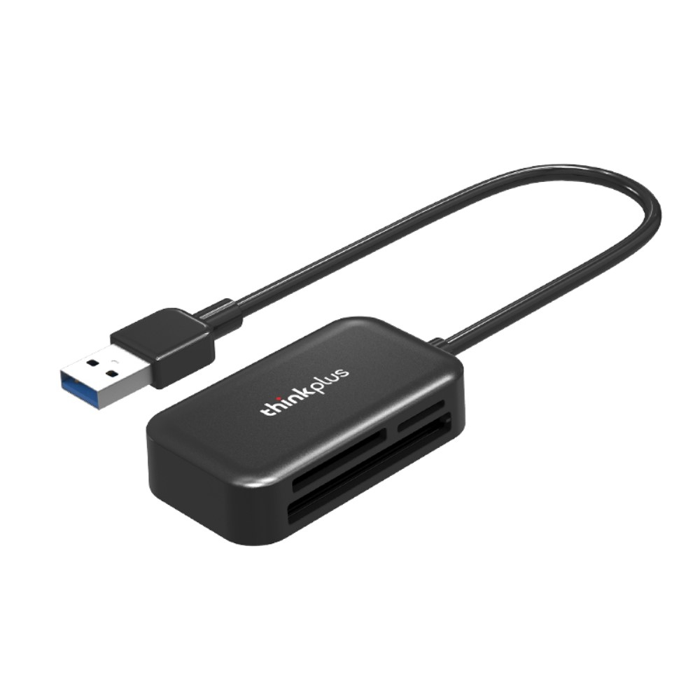 3 in 1 USB 3.0 Kartenlesegerät Card Reader für SD / CF und Micro SD Speicherkarten - Schwarz