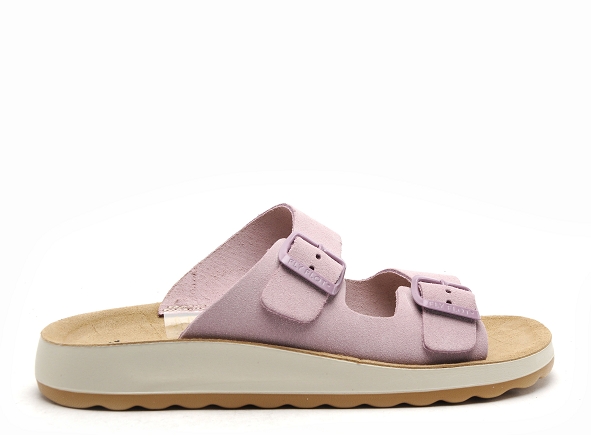 Flyflot mules et sabots plats femme frama violet
