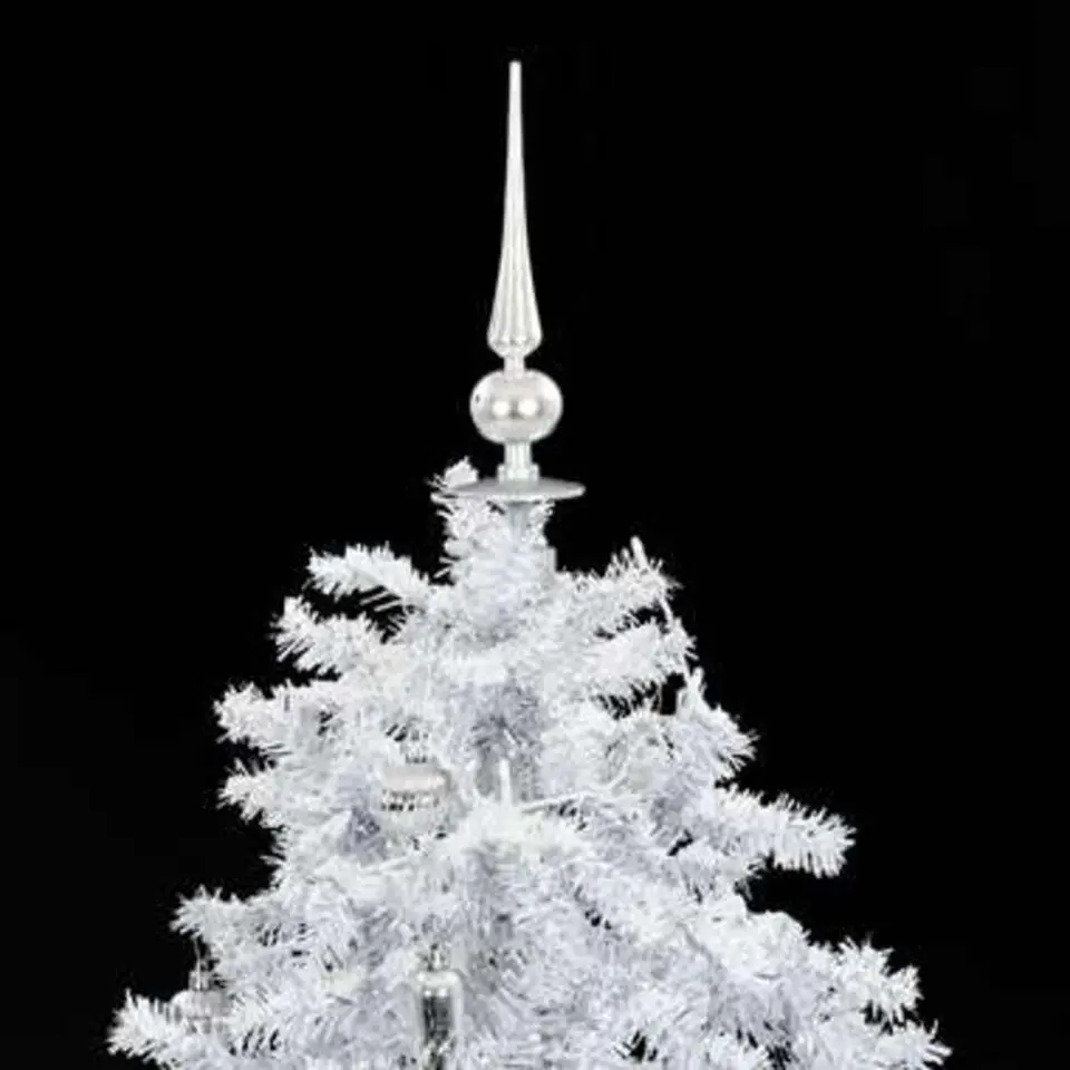 vidaXL - Sneeuwende Kerstboom - Wit - 140 x 95 cm