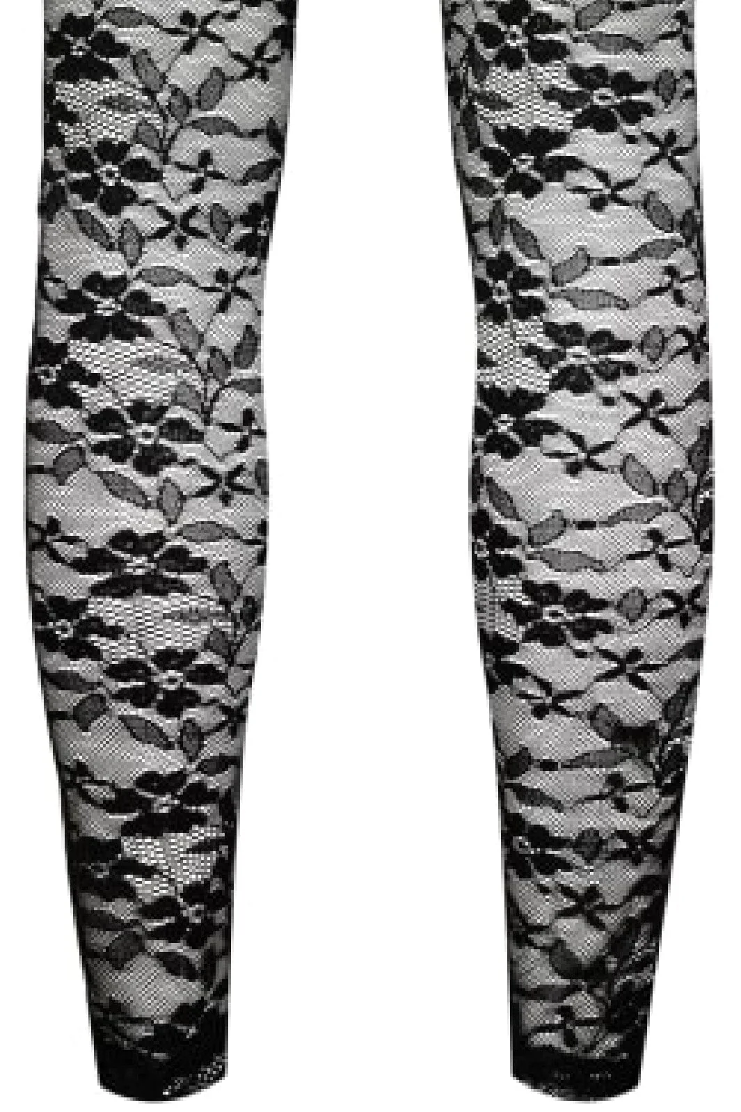 Liberte Isa-Legging black flower2